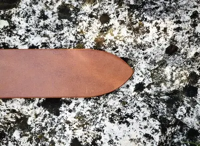 Belt end shape preview